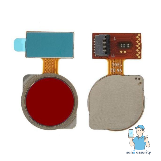 Fingerprint Sensor with Flex Cable for Xiaomi Redmi Note 7 Red